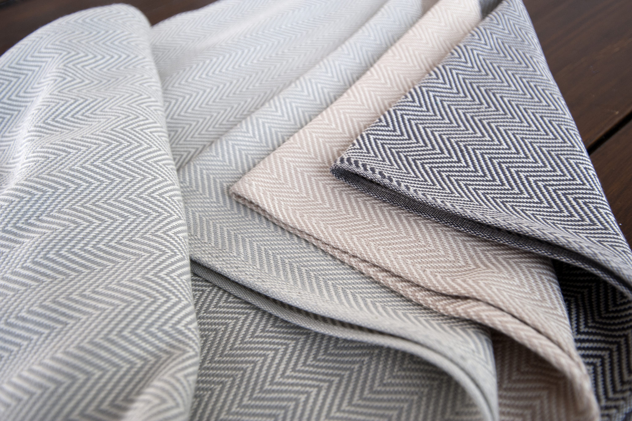 Herringbone Hand Towels - Hamam Square