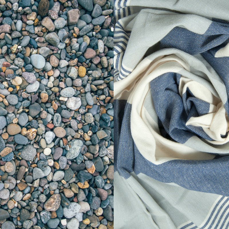 Hamam-Square-Original-Turkish-Peshtemal-Pestemal-Coton-Blue-Grey-beach-towel