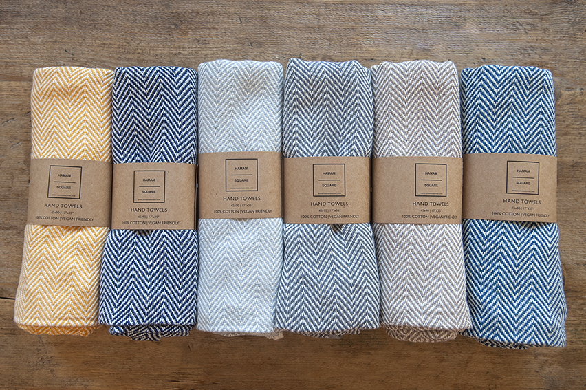 Turkish Hand Towels Hamam Square