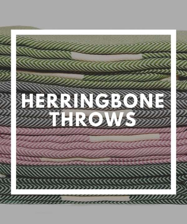 Herringbone Throws